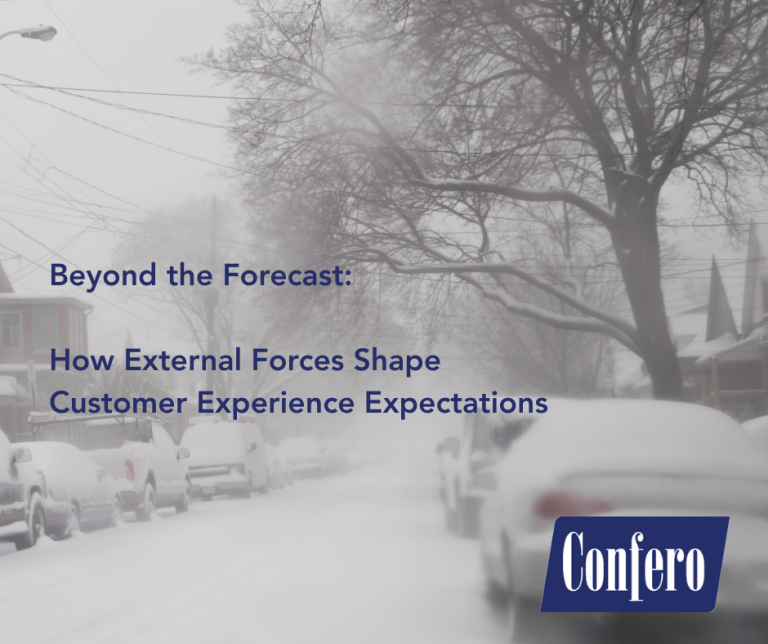 Forces outside your business change customer expectations inside your business. How do you keep up with and adapt to these expectations?